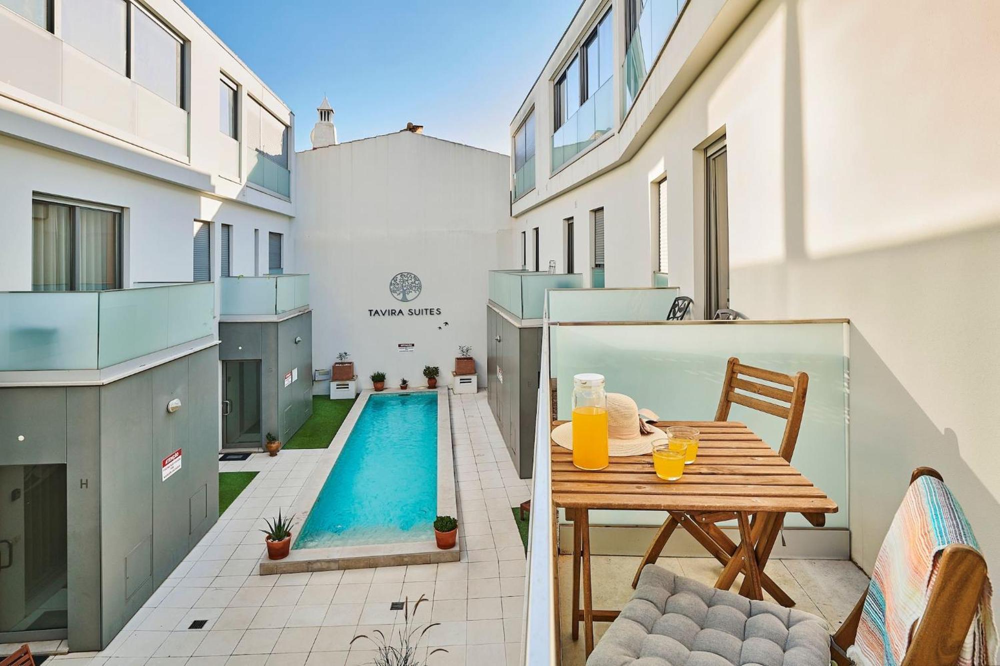 Villa Stylish Townhouse In Tavira Centre, Shared Pool Extérieur photo